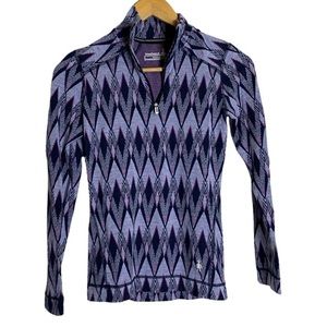 Smartwool - Women’s Classic Thermal Merino Base Layer Pattern 1/4 Zip